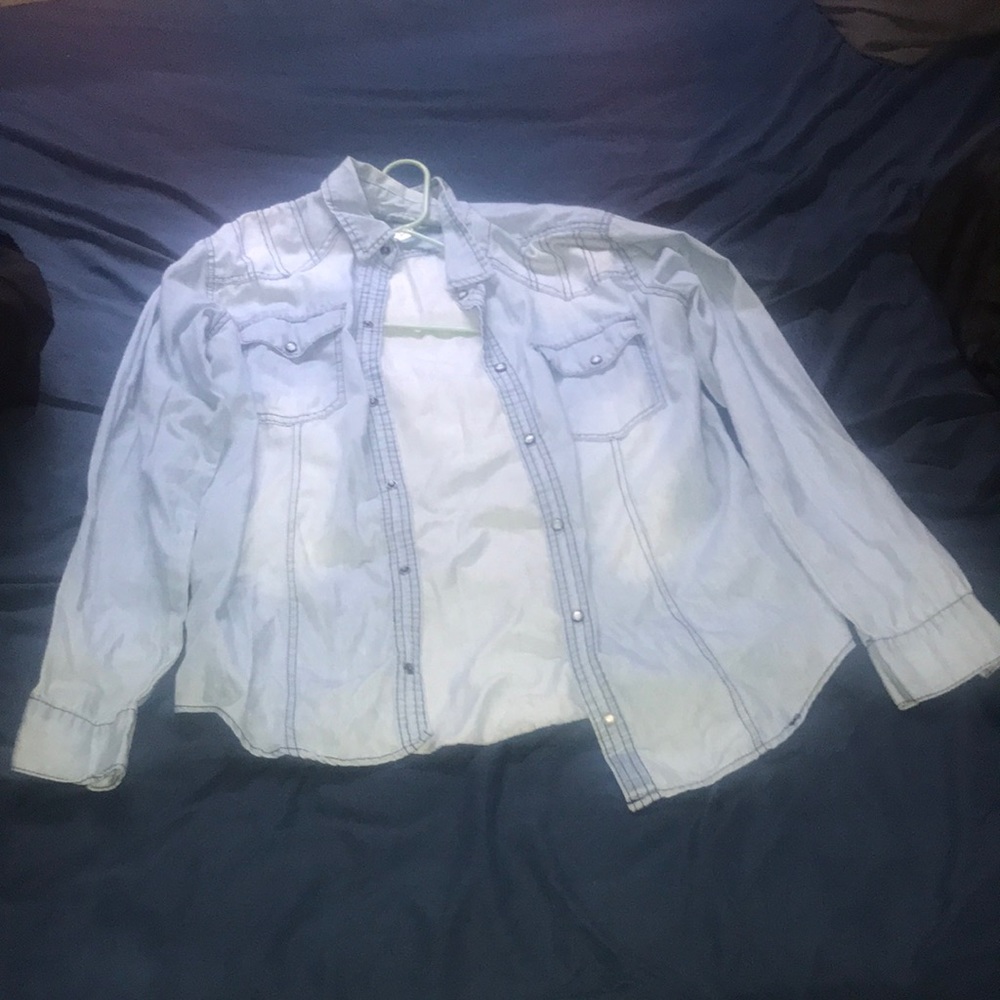 Denim looking shirt (must bundle)